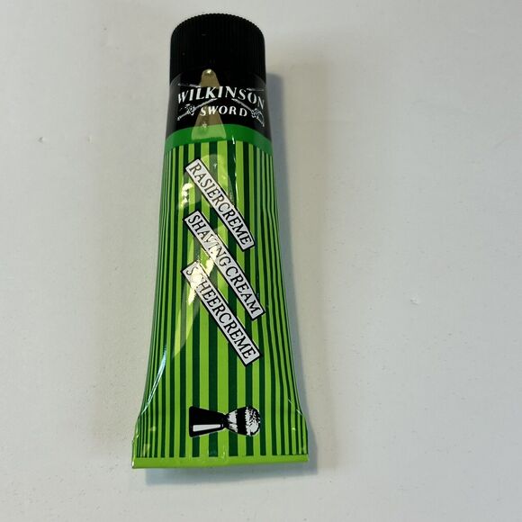 NEW Vintage American Airlines Travel Razor Wilkinson Sword Shaving Cream & Pouch - Picture 3 of 6